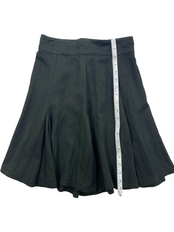 STEFANEL GONNA MINI VINTAGE SVASATA SENZA LOGO NERA DONNA S