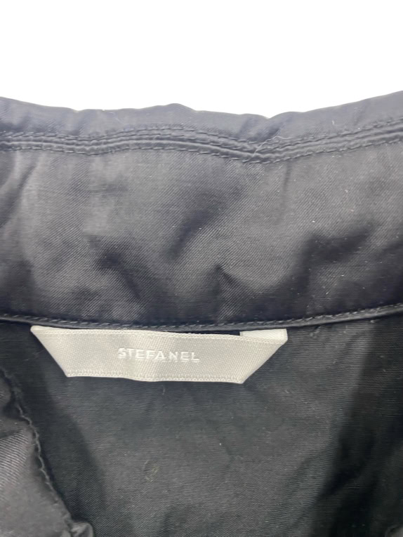 Stefanel Μπουφάν Lightweight Bomber Minimal Μαύρο Γυναικείο M
