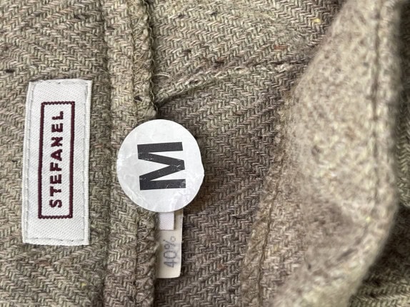 STEFANEL ΠΑΝΤΕΛΟΝΙ TWEED ΚΑΦΕ ΓΥΝΑΙΚΕΙΟ PRE OWNED M