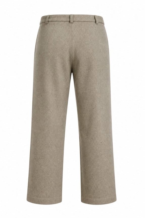 STEFANEL ΠΑΝΤΕΛΟΝΙ TWEED ΚΑΦΕ ΓΥΝΑΙΚΕΙΟ PRE OWNED M