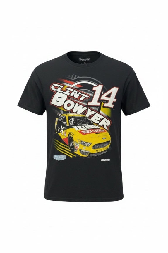 STEWART HAAS RACING ΜΠΛΟΥΖΑ GRAPHIC RACING ΜΑΥΡΗ ΑΝΤΡΙΚΟ PRE OWNED S