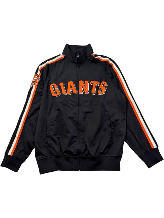 STITCHES GIACCA TRACK SPORTSWEAR NERA UNISEX PRE OWNED M