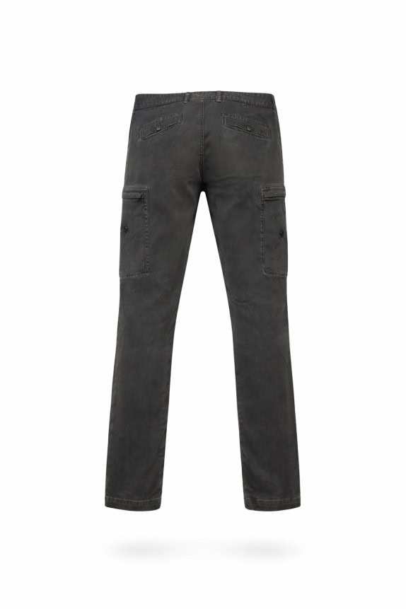 STONE ISLAND CARGO PANTS MINIMAL CHARCOAL MEN PRE OWNED L