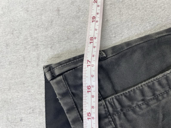 STONE ISLAND CARGO PANTS MINIMAL CHARCOAL MEN PRE OWNED L
