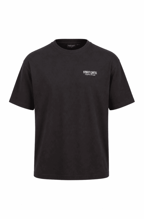 STREET CARTEL TSHIRT MINIMAL ΜΑΥΡΟ ΑΝΔΡΙΚΟ PRE OWNED M