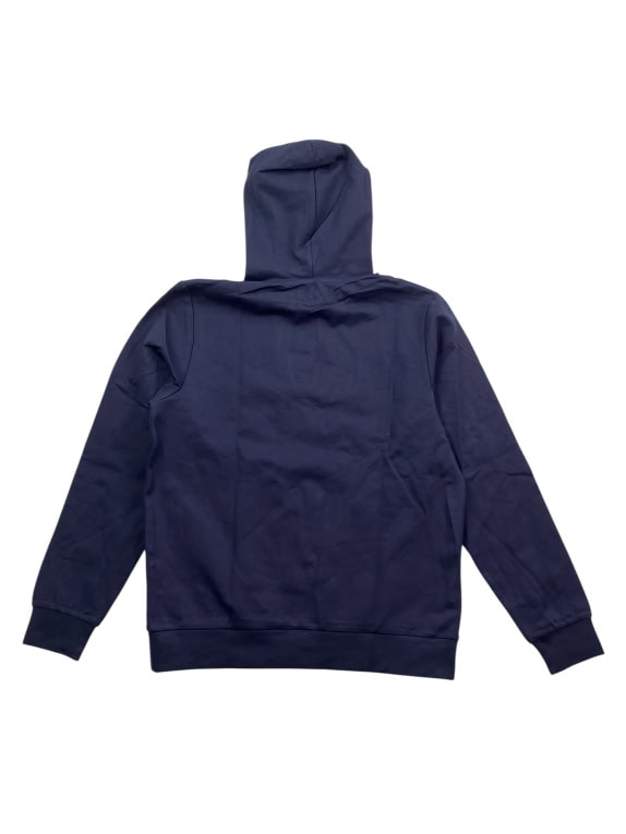 Studio Edit Felpa Hoodie Casual con Logo Blu Scuro da Uomo M