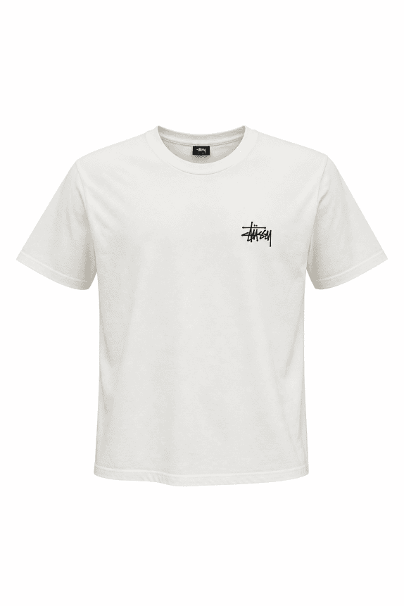 STUSSY GRAPHIC TEE STREETWEAR OFF WHITE UNISEX PRE OWNED XL