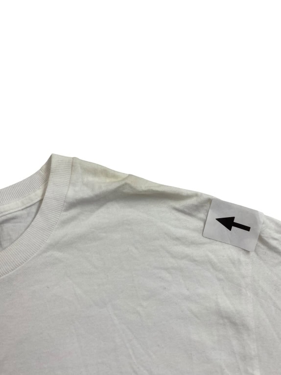 STÜSSY T-SHIRT BASIC ΛΕΥΚΟ UNISEX M pre-owned