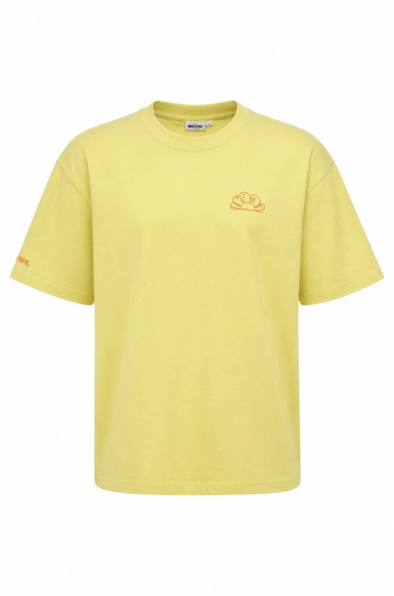 SUNDDEK T SHIRT MINIMAL GIALLO UOMO PRE OWNED L