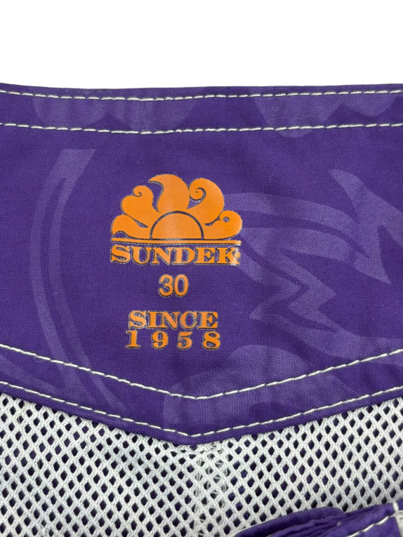 SUNDEK BOARDSHORTS SURF VIOLA UOMO PRE OWNED M