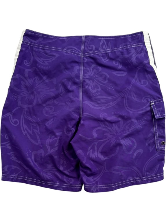 SUNDEK BOARDSHORTS SURF VIOLA UOMO PRE OWNED M