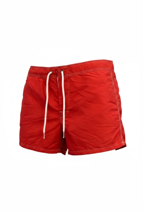 SUNDEK COSTUME SHORTS MINIMAL ROSSO UOMO PRE OWNED
