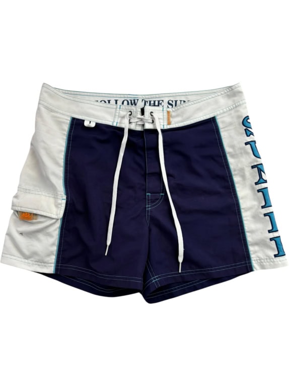 SUNDEK SWIM SHORTS MINIMAL WHITE ΑΝΤΡΙΚΟ PRE OWNED S