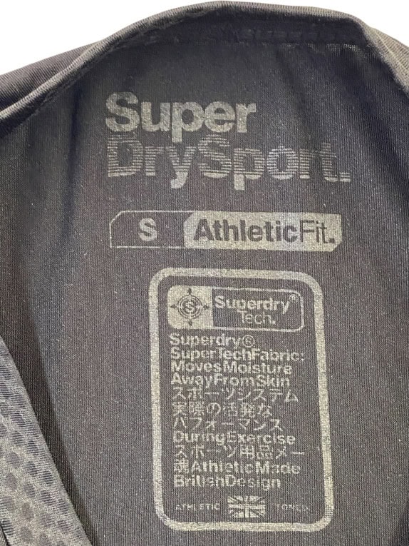 SUPERDRY GRAPHIC TEE ΜΑΥΡΟ ΑΝΤΡΙΚΟ PRE OWNED S