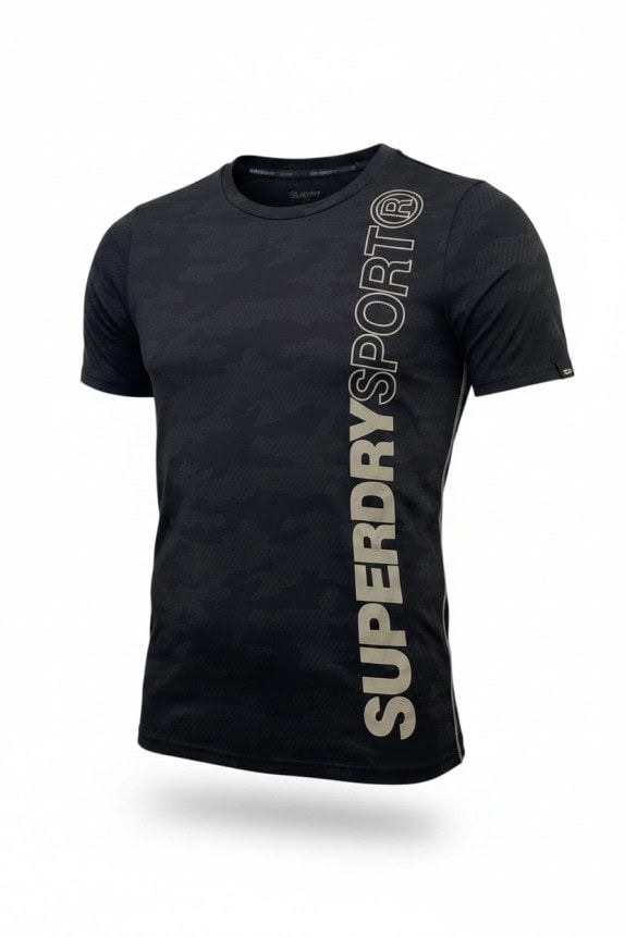 SUPERDRY GRAPHIC TEE ΜΑΥΡΟ ΑΝΤΡΙΚΟ PRE OWNED S