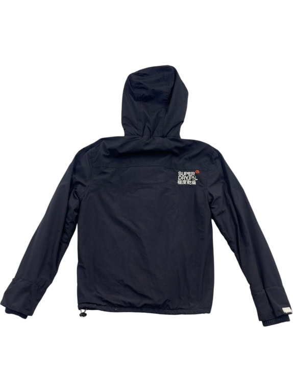 Superdry Black Hooded Jacket