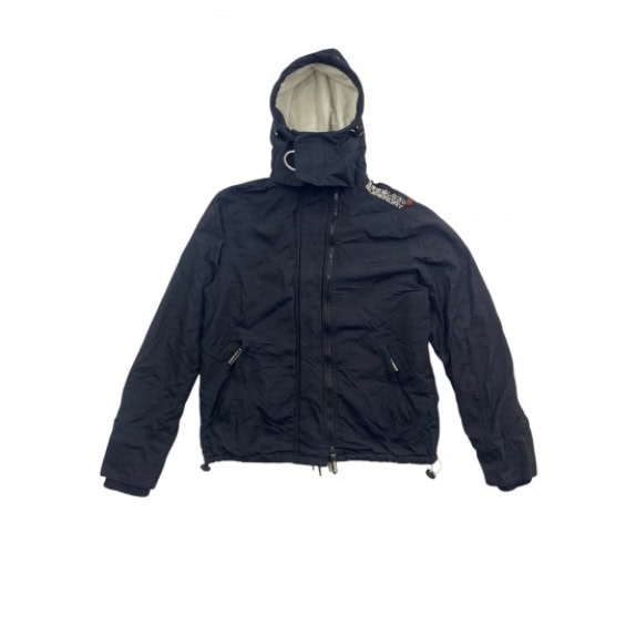 Superdry Windcheater Jacket Casual Logo Black Unisex S-M