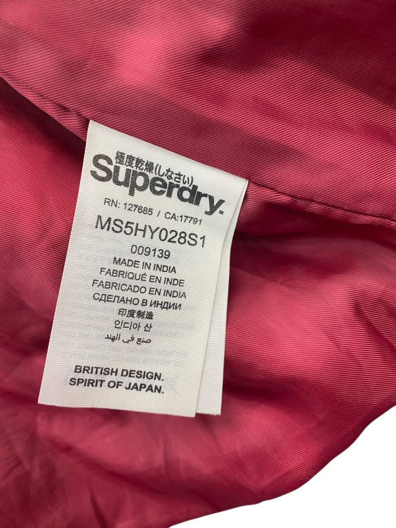 SUPERDRY RYAN ΔΕΡΜΑΤΙΝΟ JACKET VINTAGE ΜΑΥΡΟ ΑΝΔΡΙΚΟ XL