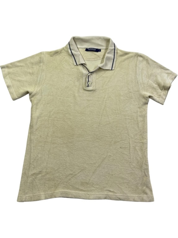 SUPERGA Polo T-Shirt Basic Beige UNISEX L