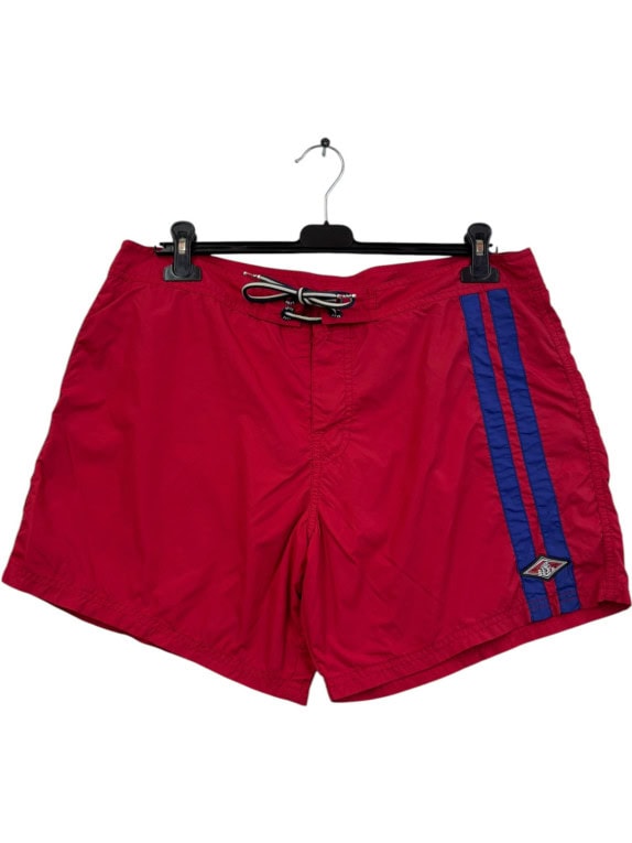 SURF BEAR COSTUME SPORTIVO ROSSO UOMO PRE OWNED L