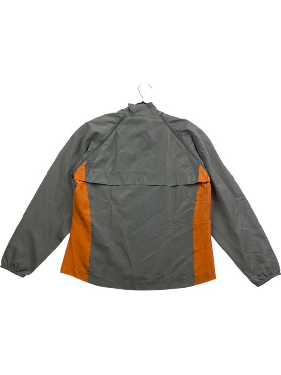 TAS Technical Wear Windbreaker Jacket Grey Orange Men’s M