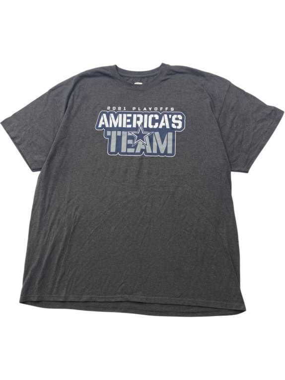 TEAM APPAREL GRAPHIC TEE MINIMAL ANTRACITE UOMO PRE OWNED XXL