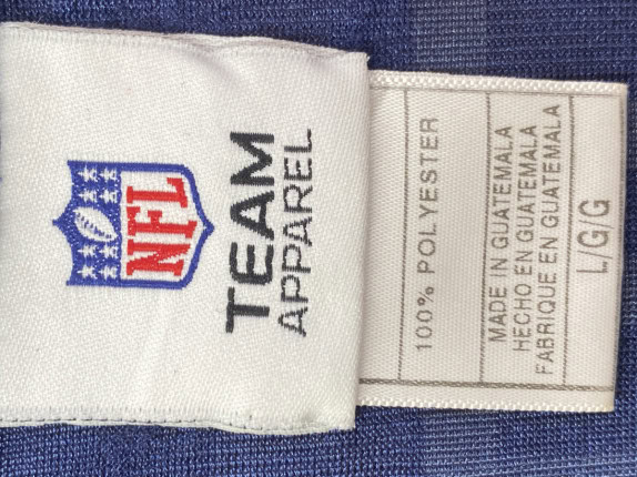 NFL T SHIRT GRAPHIC NAVY ΑΝΤΡΙΚΟ PRE OWNED L