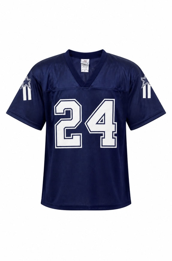 NFL T SHIRT GRAPHIC BLU NAVY UOMO PRE OWNED L