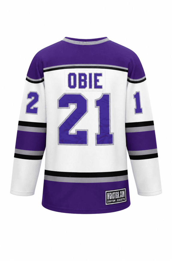 TEAM JERSEY GRAPHIC ΛΕΥΚΟ ΚΑΙ ΜΩΒ ΑΝΤΡΙΚΟ PRE OWNED XL