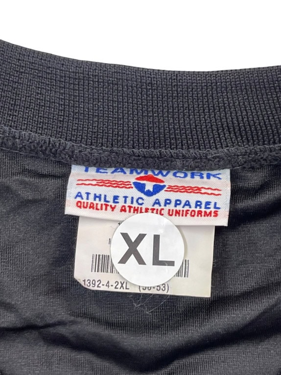 TEAMWORK ΦΑΝΕΛΑ FOOTBALL SPORTSWEAR GRAPHIC ΜΑΥΡΟ ΑΝΤΡΙΚΟ PRE OWNED XXL