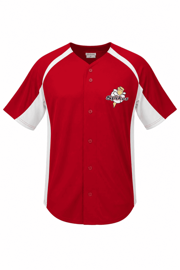 TEAMWORK SPORT ΓΡΑΜΜΩΤΟ BASEBALL JERSEY ΚΟΚΚΙΝΟ ΑΝΤΡΙΚΟ PRE OWNED L