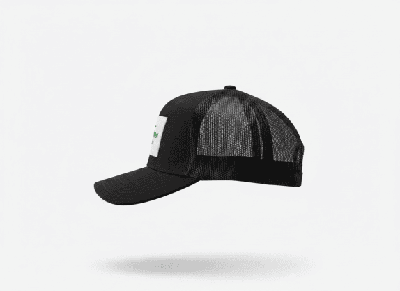 THE NORTH FACE CAP TRUCKER BLACK UNISEX PRE OWNED