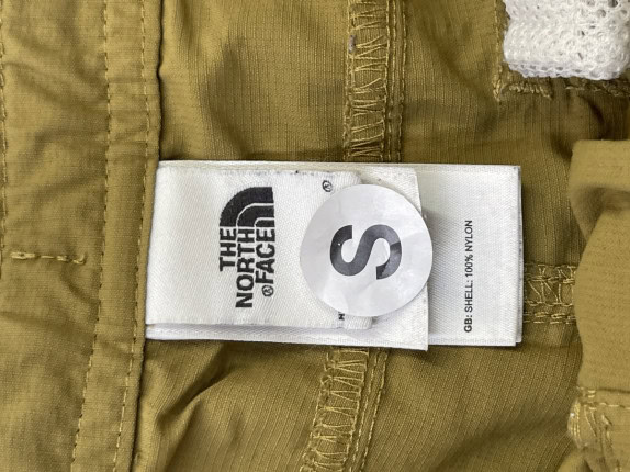 THE NORTH FACE CARGO PANTS UTILITY BEIGE MENS PRE OWNED S