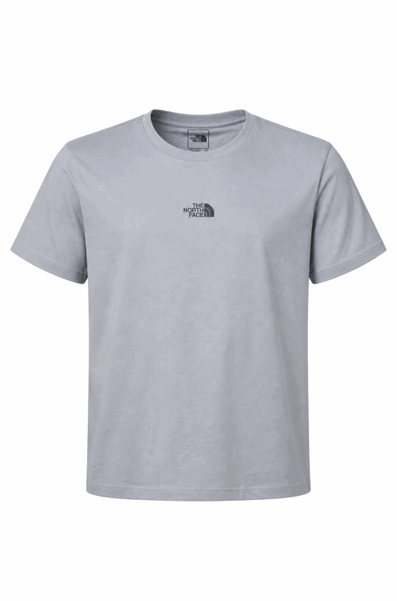 THE NORTH FACE GRAPHIC TEE MINIMAL ΓΚΡΙ ΑΝΤΡΙΚΟ PRE OWNED M
