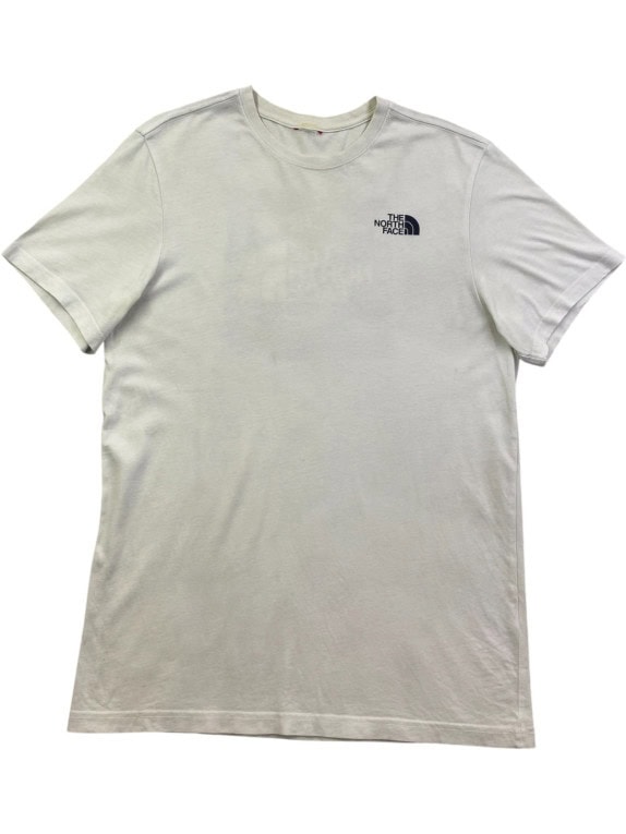 THE NORTH FACE GRAPHIC TEE MINIMAL OFF WHITE ΑΝΤΡΙΚΟ PRE OWNED L