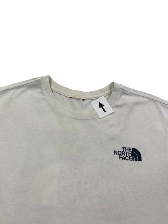 THE NORTH FACE GRAPHIC TEE MINIMAL OFF WHITE ΑΝΤΡΙΚΟ PRE OWNED L