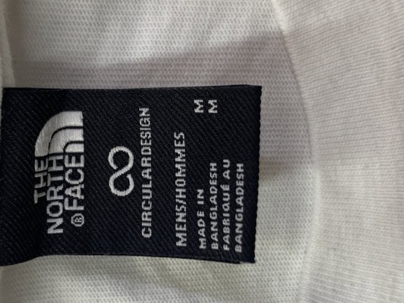 THE NORTH FACE GRAPHIC TEE WHITE UOMO PRE OWNED M