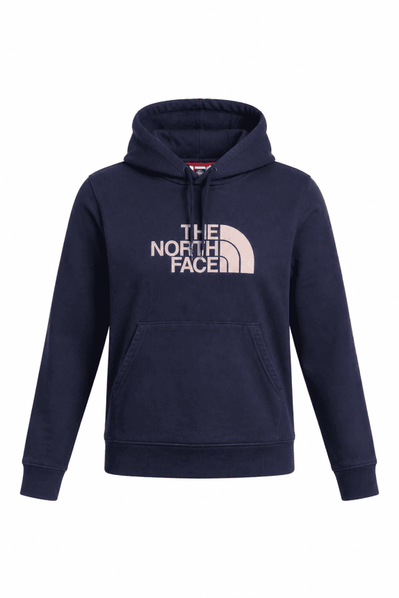 THE NORTH FACE HOODIE SPORTSWEAR NAVY MEN PRE OWNED M