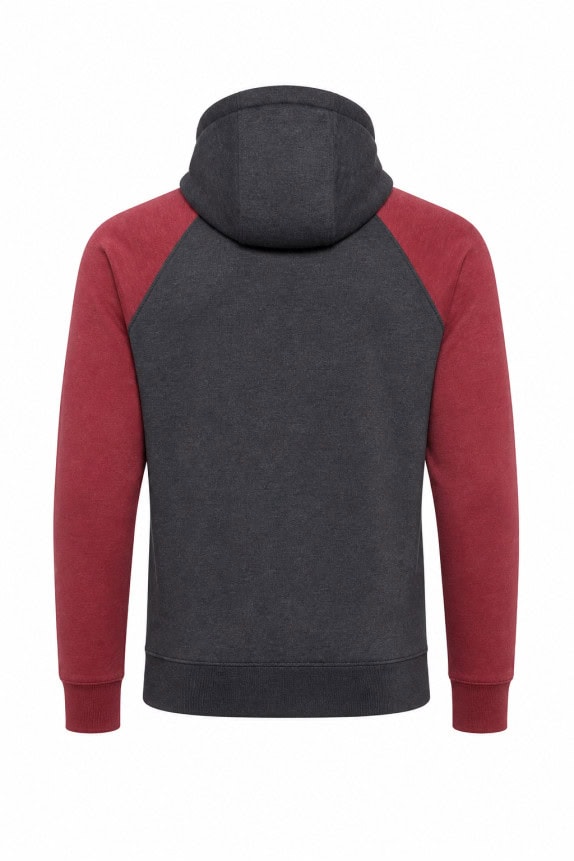 THE NORTH FACE HOODIE STREETWEAR ΓΚΡΙ ΚΟΚΚΙΝΟ ΓΥΝΑΙΚΕΙΟ PRE OWNED M
