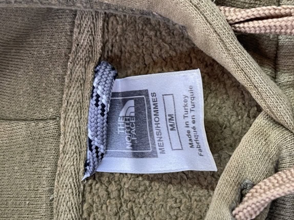 THE NORTH FACE HOODIE STREETWEAR KHAKI ΑΝΤΡΙΚΟ PRE OWNED M