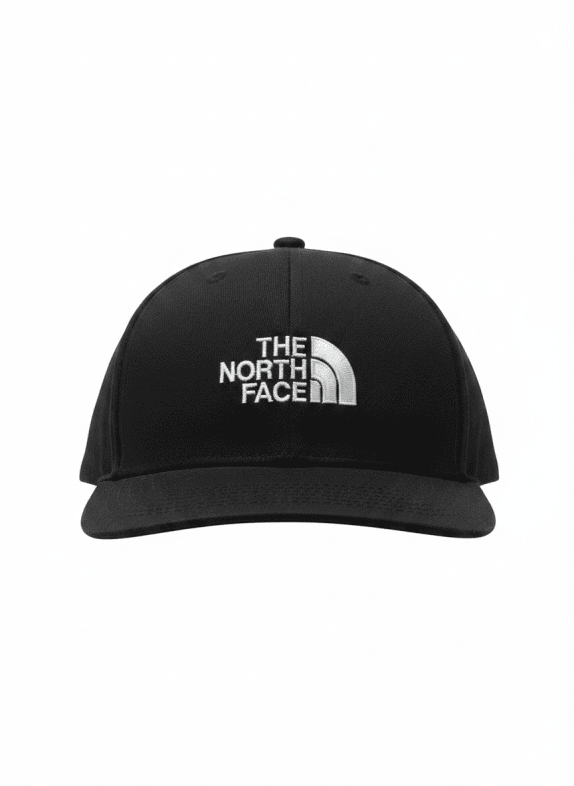 THE NORTH FACE CAP LOGO BLACK UNISEX PRE OWNED