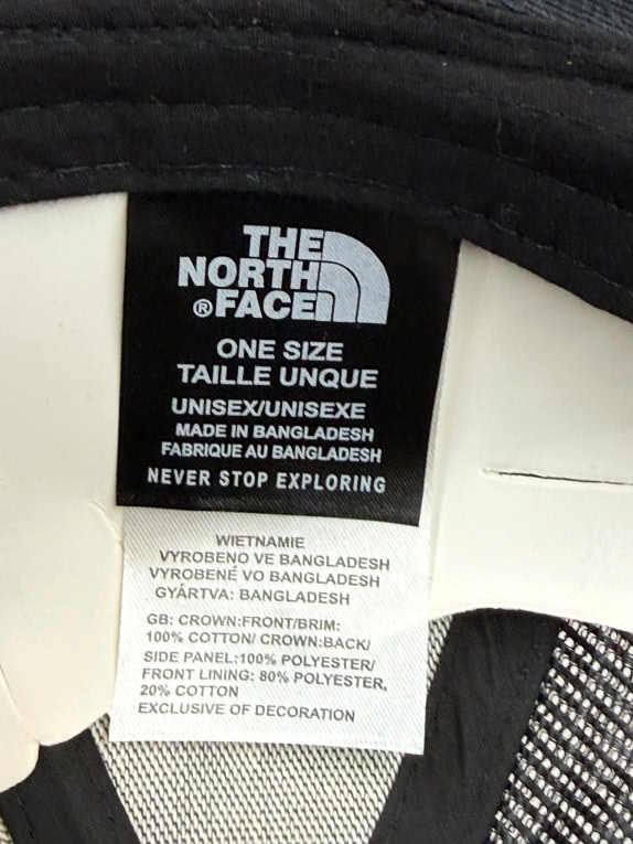 THE NORTH FACE CAPPELLO TRUCKER STELLE LOGO PATCH NERO UNISEX TAGLIA UNICA