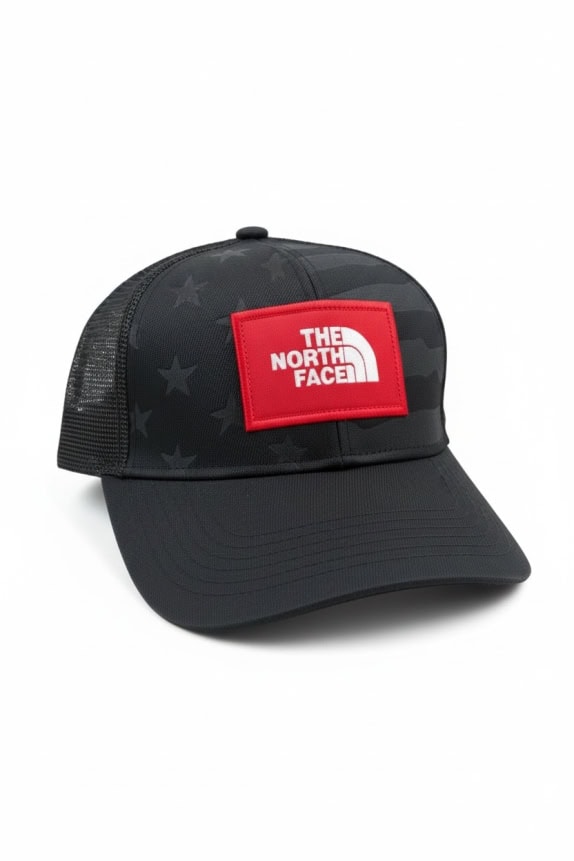 THE NORTH FACE ΚΑΠΕΛΟ TRUCKER ΑΣΤΕΡΙΑ LOGO PATCH ΜΑΥΡΟ UNISEX ONE SIZE
