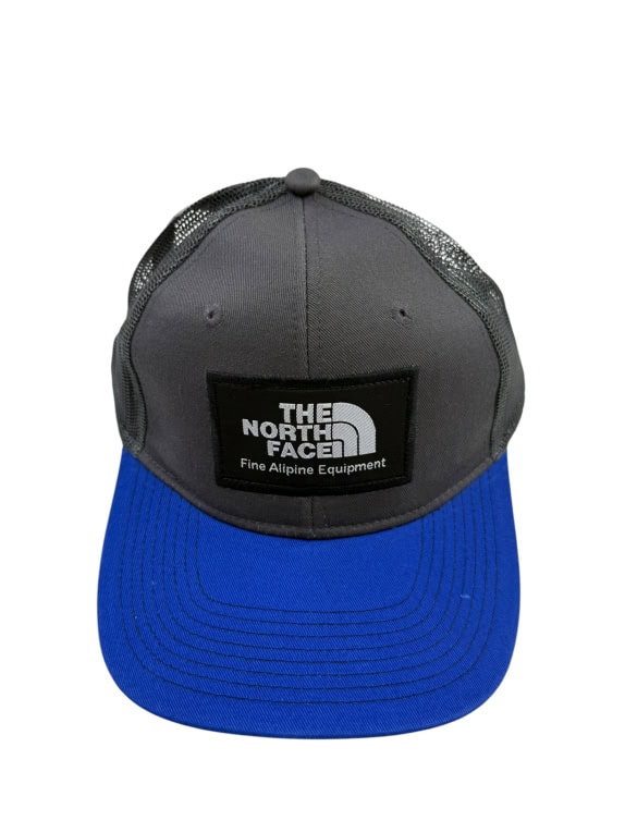 THE NORTH FACE ΚΑΠΕΛΟ TRUCKER LOGO PATCH ΓΚΡΙ ΜΠΛΕ UNISEX ONE SIZE