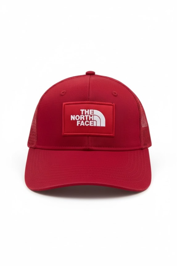 THE NORTH FACE ΚΑΠΕΛΟ TRUCKER LOGO PATCH ΚΟΚΚΙΝΟ UNISEX ONE SIZE