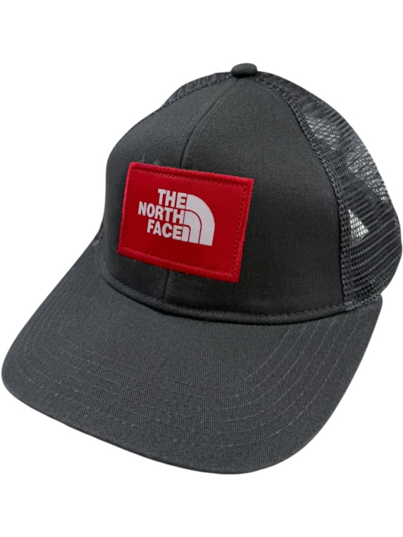 THE NORTH FACE MUDDER TRUCKER CAP LOGO PATCH BLACK UNISEX ONE SIZE