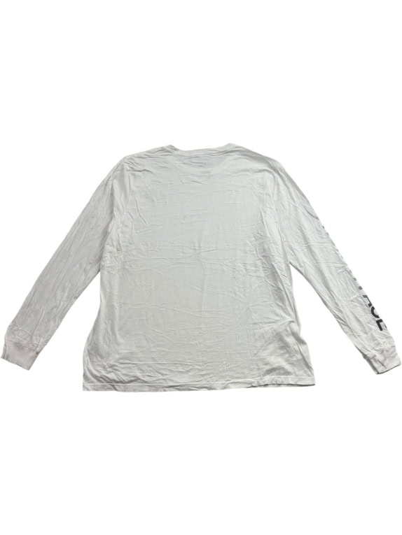 THE NORTH FACE LONG SLEEVE LOGO SHIRT WHITE UNISEX XL