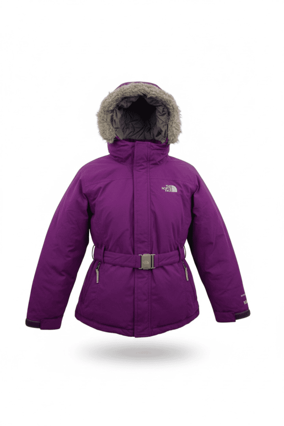 The North Face Μπουφάν Parka Outdoor Hooded Logo Μωβ Γυναικείο S/M
