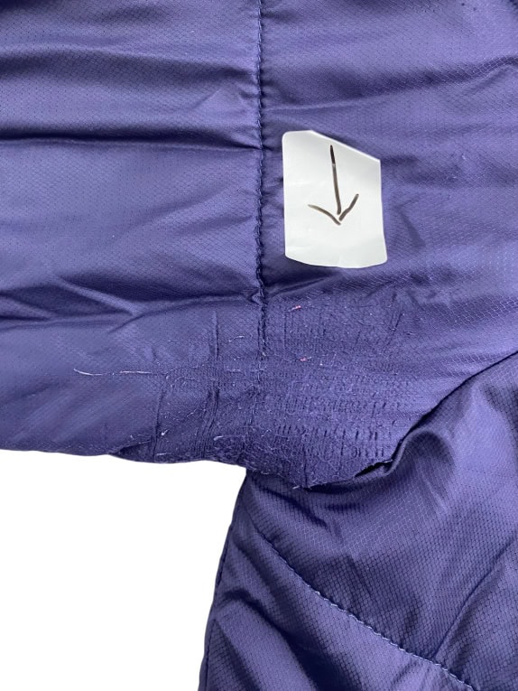 THE NORTH FACE ΜΠΟΥΦΑΝ PUFFER OUTDOOR LOGO ΜΩΒ/ΣΚΟΥΡΟ ΜΠΛΕ ΓΥΝΑΙΚΕΙΟ M/M