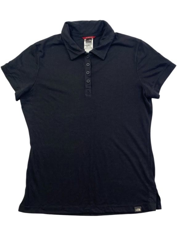 THE NORTH FACE POLO MINIMAL NERO DONNA PRE OWNED L